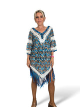 HÄKEL-TÜLLKLEID