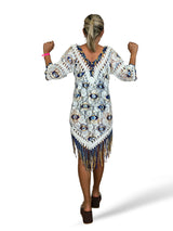 HÄKEL-TÜLLKLEID