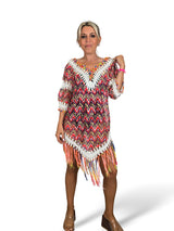 HÄKEL-TÜLLKLEID