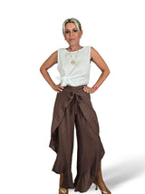 PANTALON LINO CAPRI PAREO