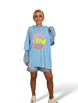 SUDADERA ASIMETRICA MANGA GUIPUR