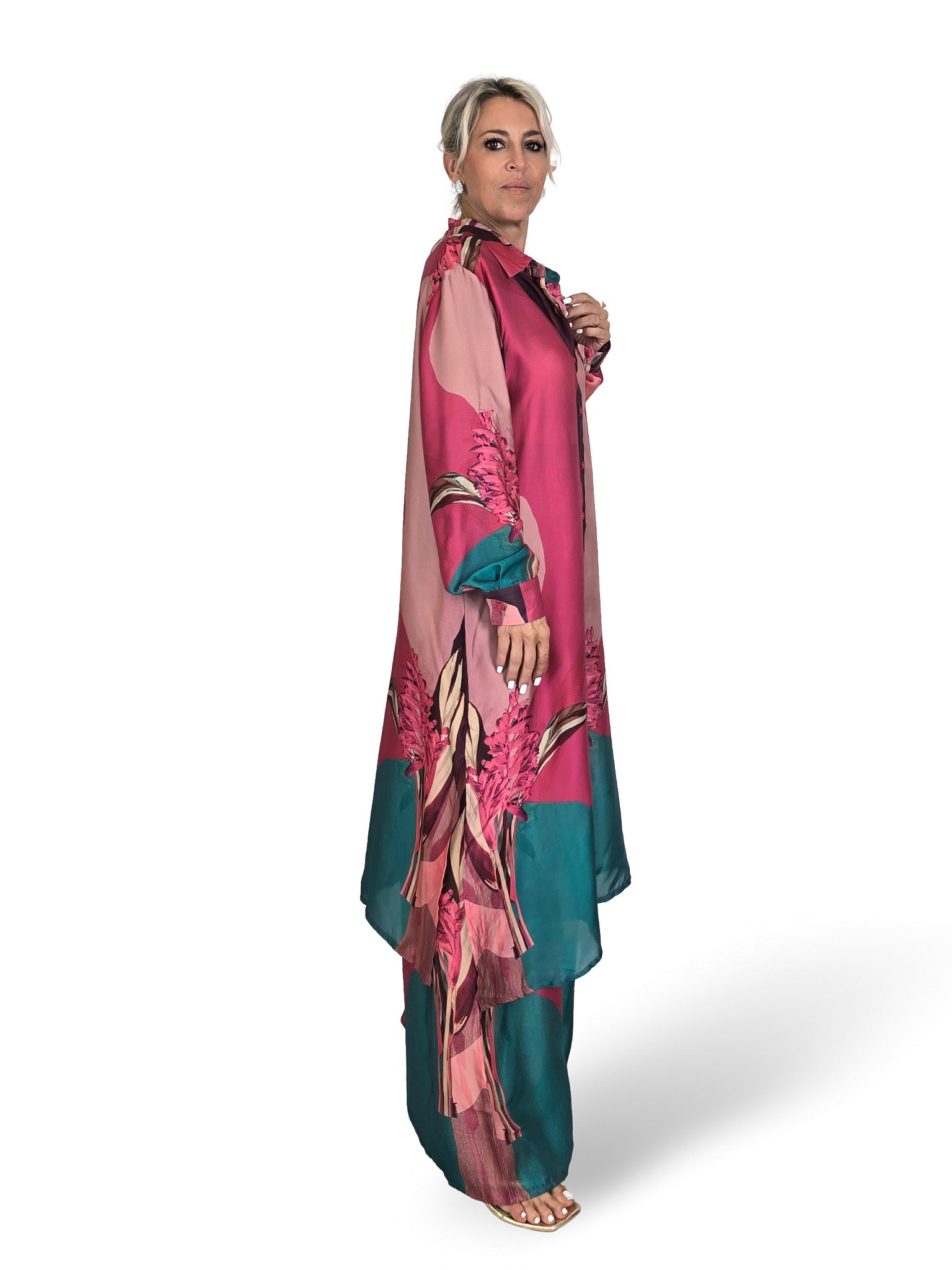 CONJUNTO GASA ESTAMPADO - foto de producto