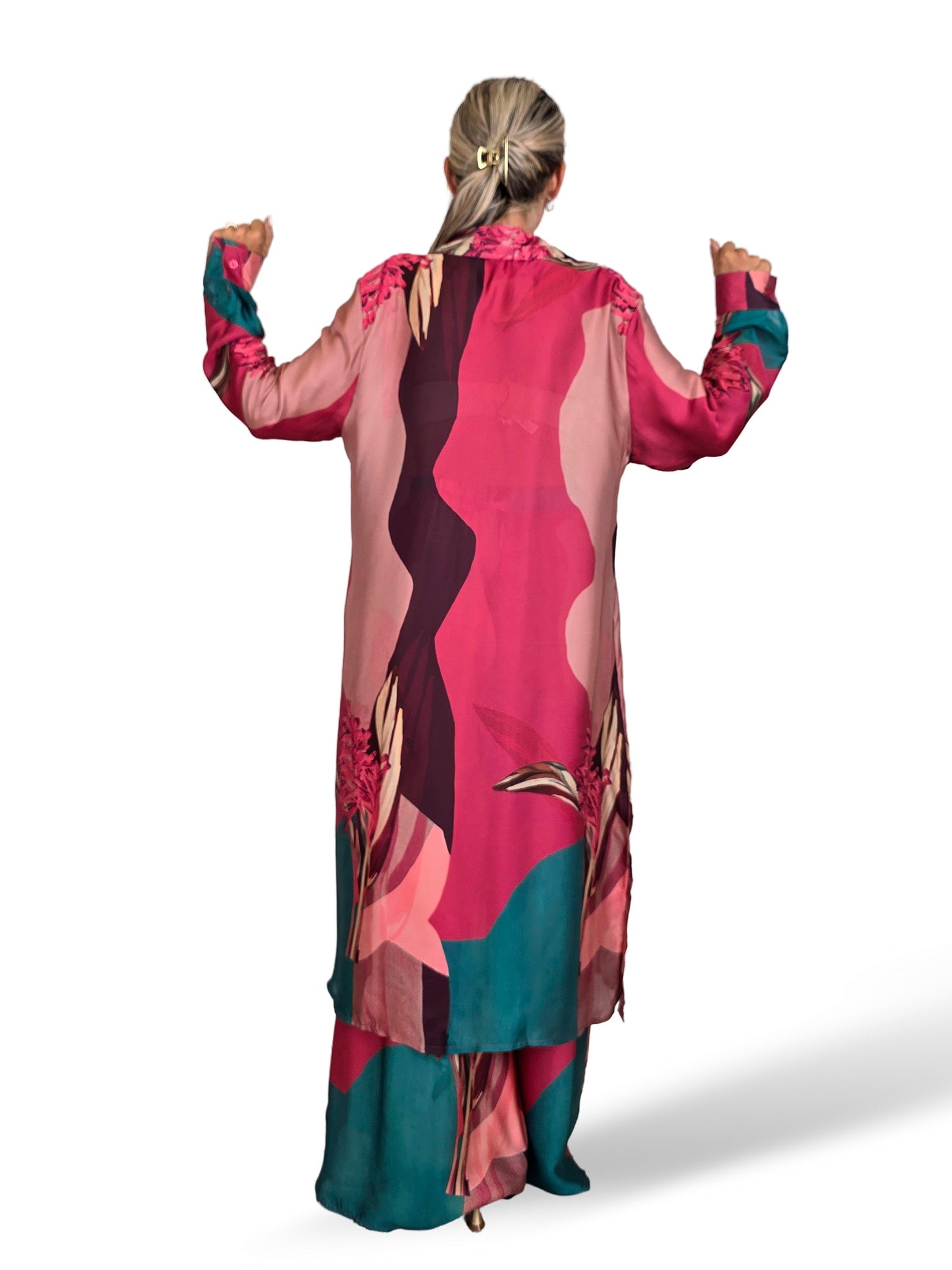 CONJUNTO GASA ESTAMPADO - foto de producto