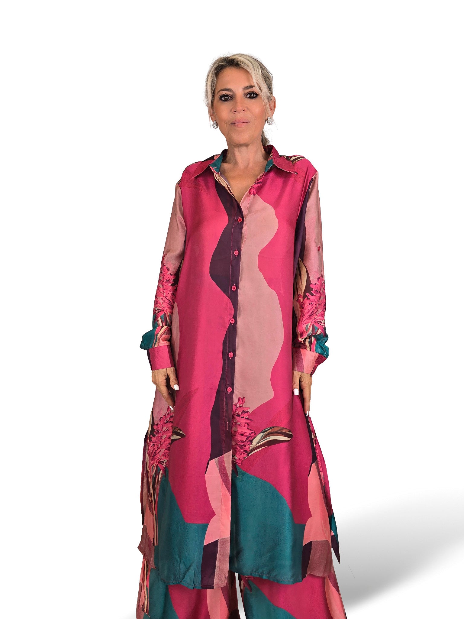 CONJUNTO GASA ESTAMPADO - foto de producto