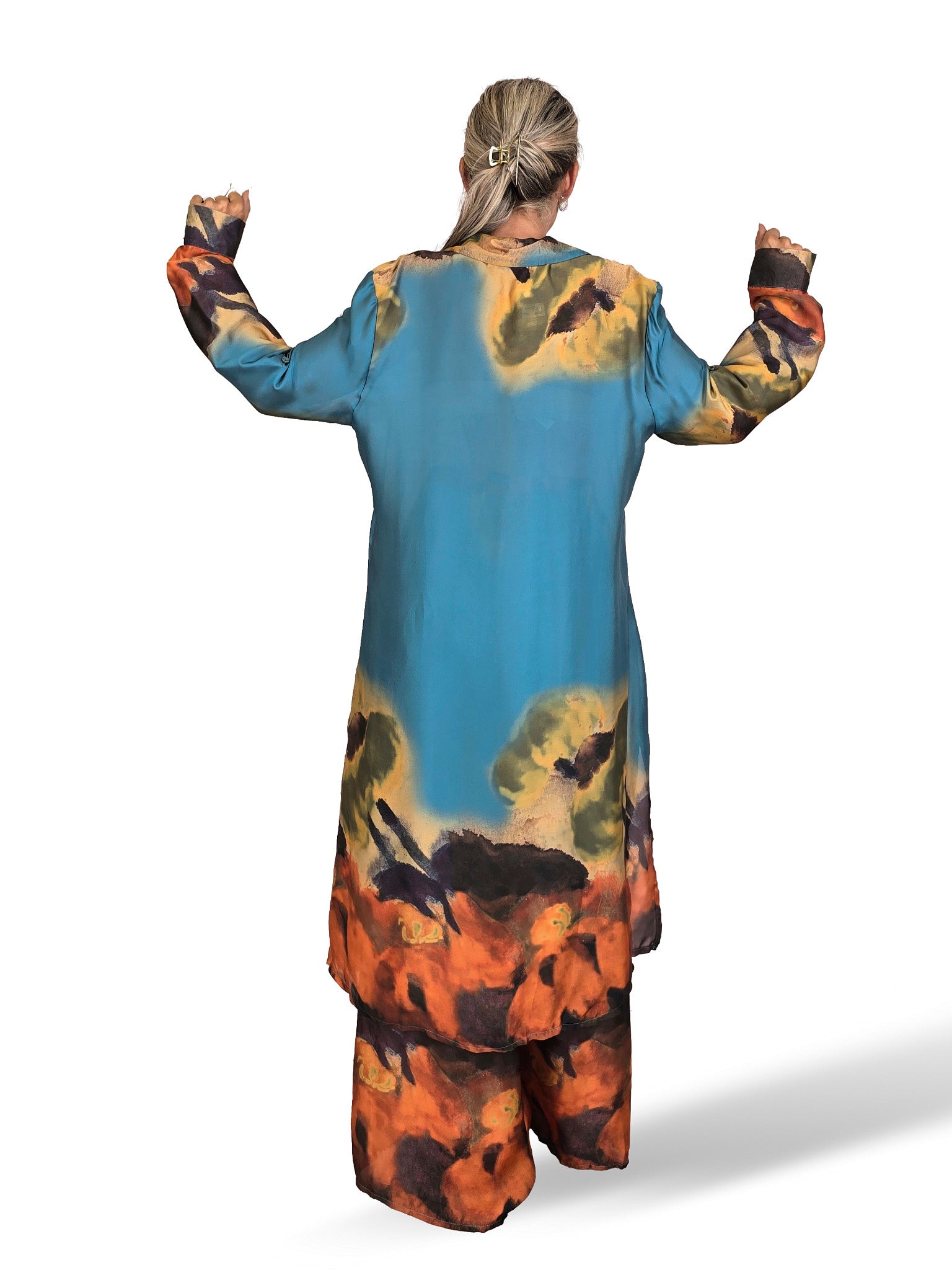 CONJUNTO GASA ESTAMPADO - foto de producto