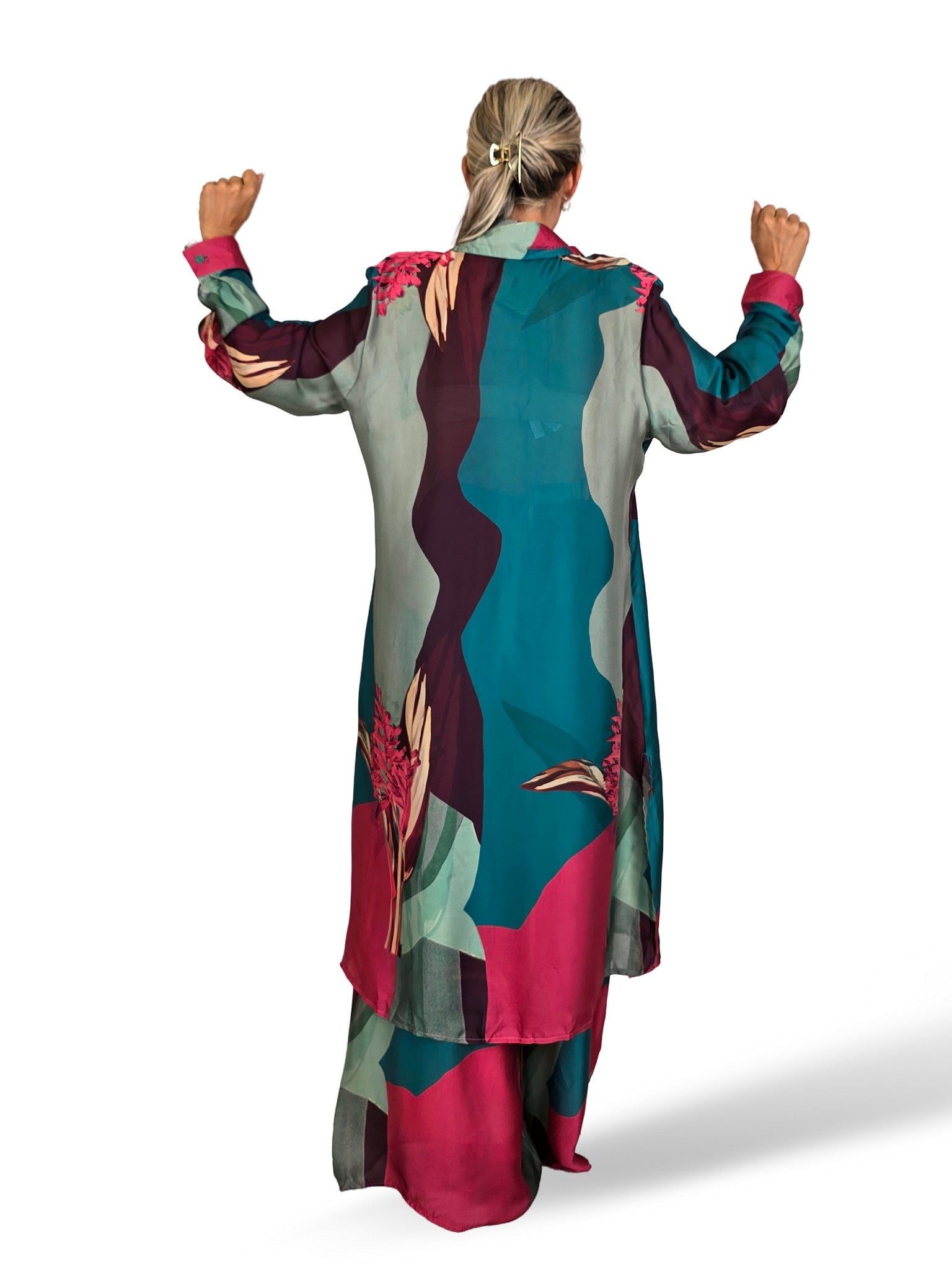 CONJUNTO GASA ESTAMPADO - foto de producto