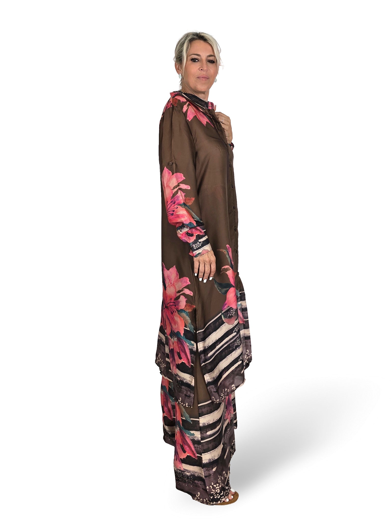 CONJUNTO GASA ESTAMPADO - foto de producto