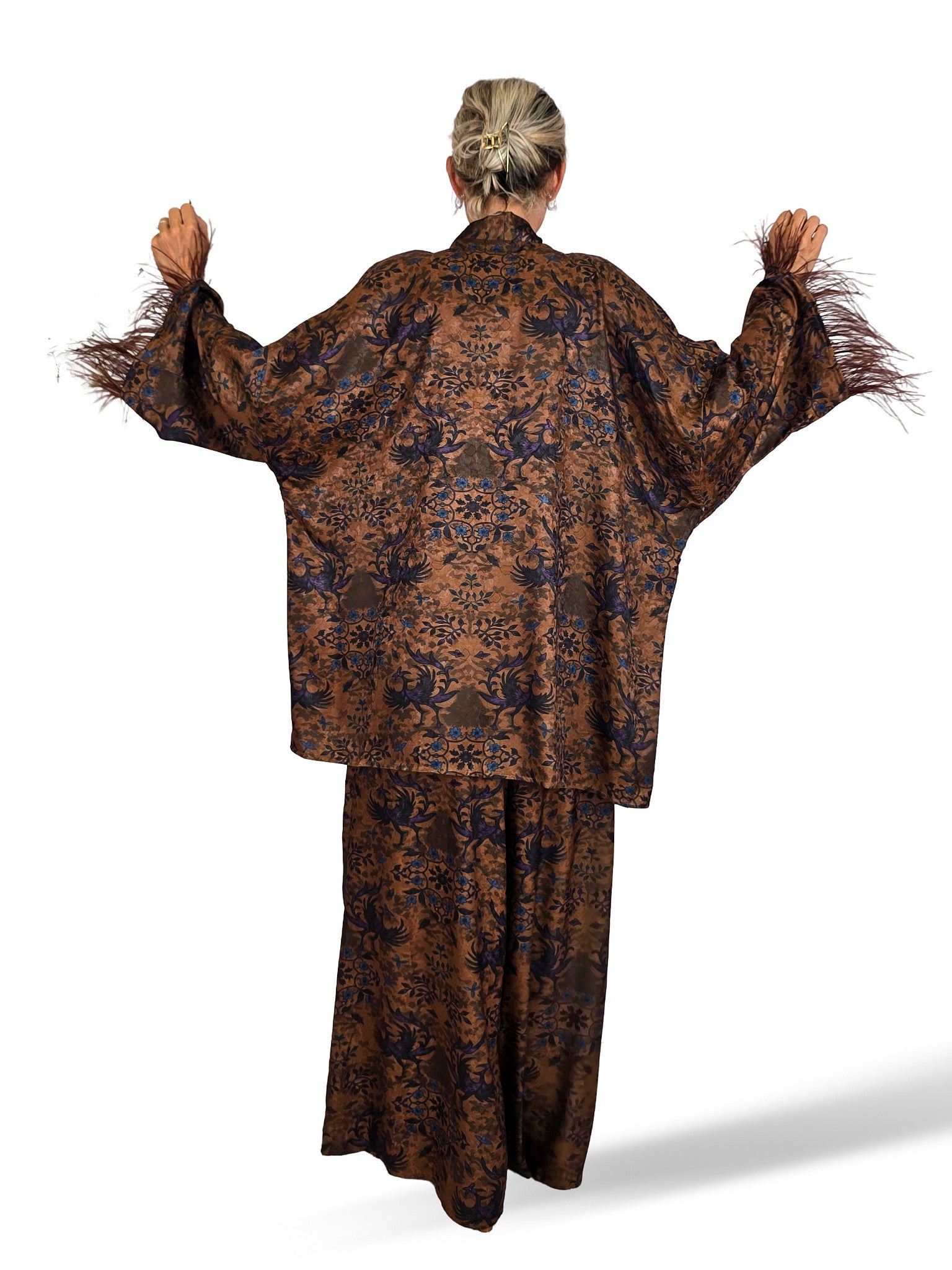 Kimono mit Bombay-Print