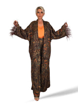 Kimono mit Bombay-Print