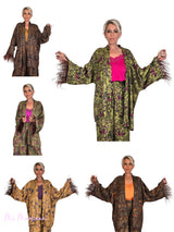 Kimono mit Bombay-Print