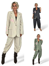 BLAZER BORDADOS Y HOMBRERAS
