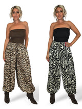 PANTALON ALADIN STRASS ESTAMPADO ANIMAL