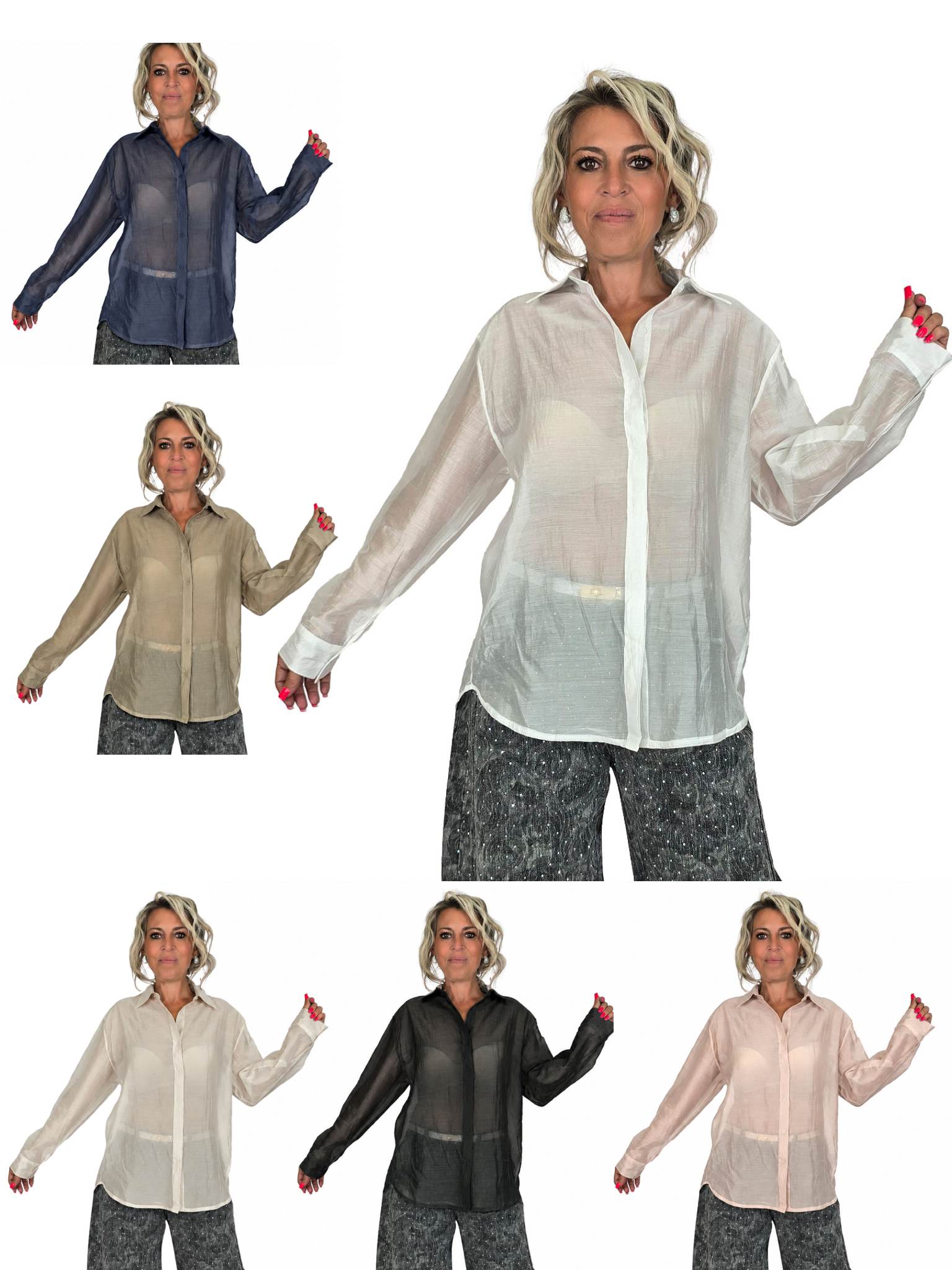 CAMISA GASA TENCEL