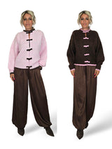 CHAQUETA DE PUNTO ORIENTAL