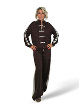 STRICKSET: JACKE UND PALAZZOHOSE