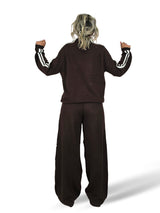 STRICKSET: JACKE UND PALAZZOHOSE