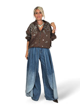MAXI BOMBER FLOR LENTEJUELAS