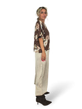 Bluse aus Tencel mit Blumenmuster