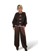 CHAQUETA DE PUNTO ORIENTAL