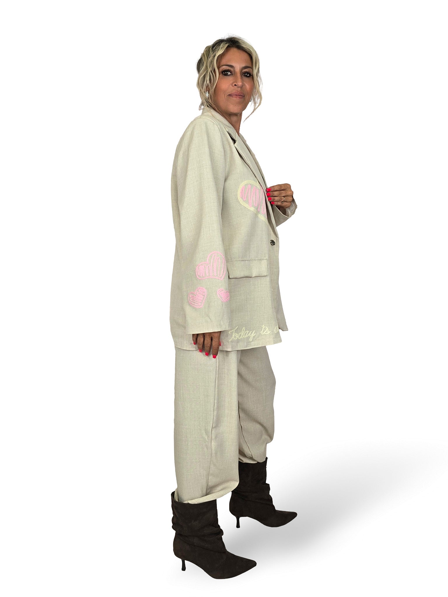 BLAZER E SPALLE RICAMATE