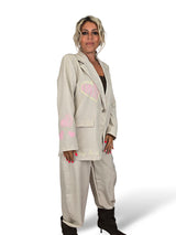 BLAZER BORDADOS Y HOMBRERAS