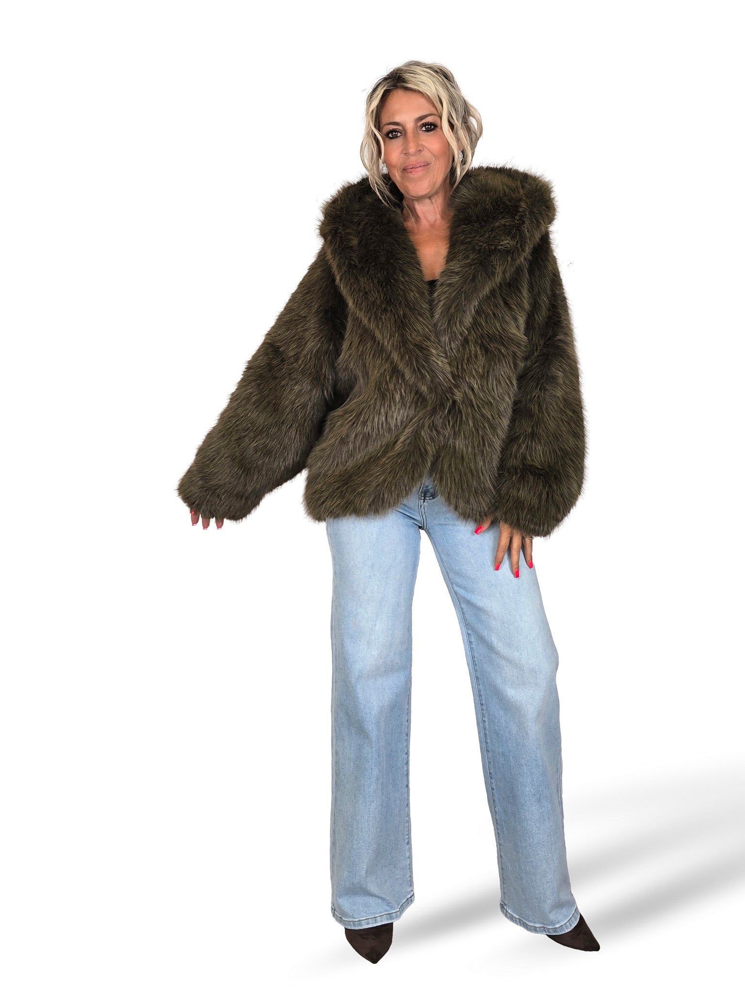 VESTE EN PELUCHE