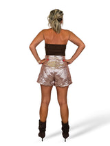 PANTALONCINI METALLICI GIOIELLI