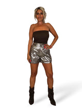 PANTALONCINI METALLICI GIOIELLI