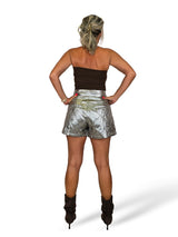 PANTALONCINI METALLICI GIOIELLI