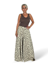 PANTALON PALAZZO ANIMAL PRINT