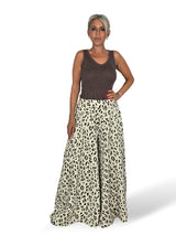 PANTALON PALAZZO ANIMAL PRINT
