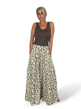 PANTALON PALAZZO ANIMAL PRINT
