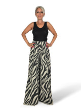 PANTALON PALAZZO CEBRA