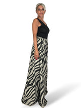 PANTALON PALAZZO CEBRA