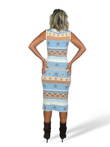 VESTIDO PUNTO ESTRELLAS LENTEJUELAS