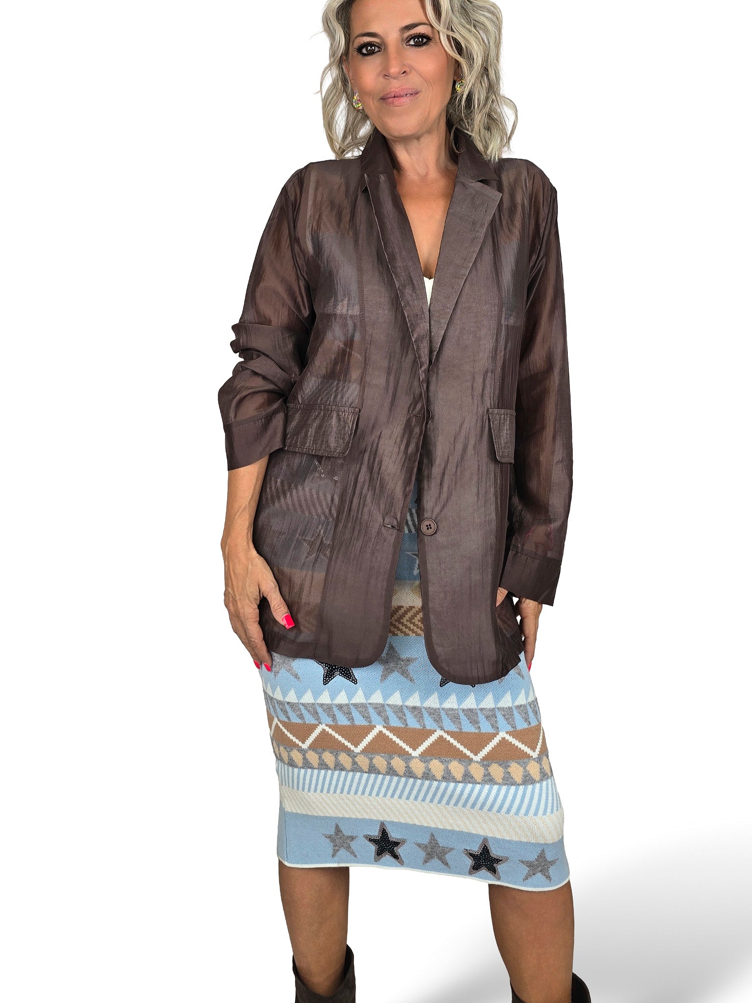 BLAZER GASA TENCEL