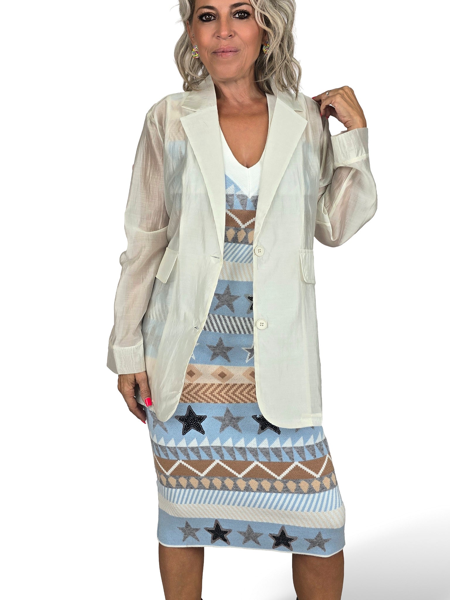 BLAZER GASA TENCEL