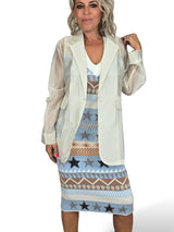 BLAZER GASA TENCEL