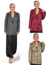 BLAZER LUNARES ENCAJE