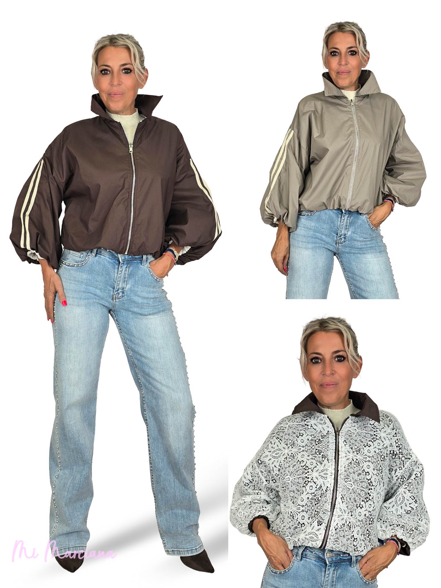 WENDBARE SPITZENJACKE