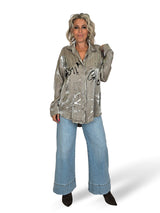 CAMISA METALIZADA FLUIDA