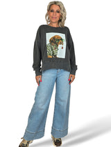 ASYMMETRISCHES WELPEN-SWEATSHIRT