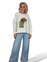 ASYMMETRISCHES WELPEN-SWEATSHIRT