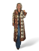 CHAQUETA SATINADA ESTAMPADA  JOT