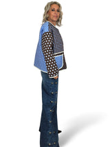 CHAQUETA DE PATCHWORK ACOLCHADA