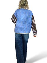 CHAQUETA DE PATCHWORK ACOLCHADA