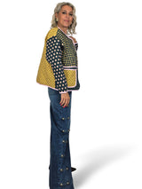 CHAQUETA DE PATCHWORK ACOLCHADA