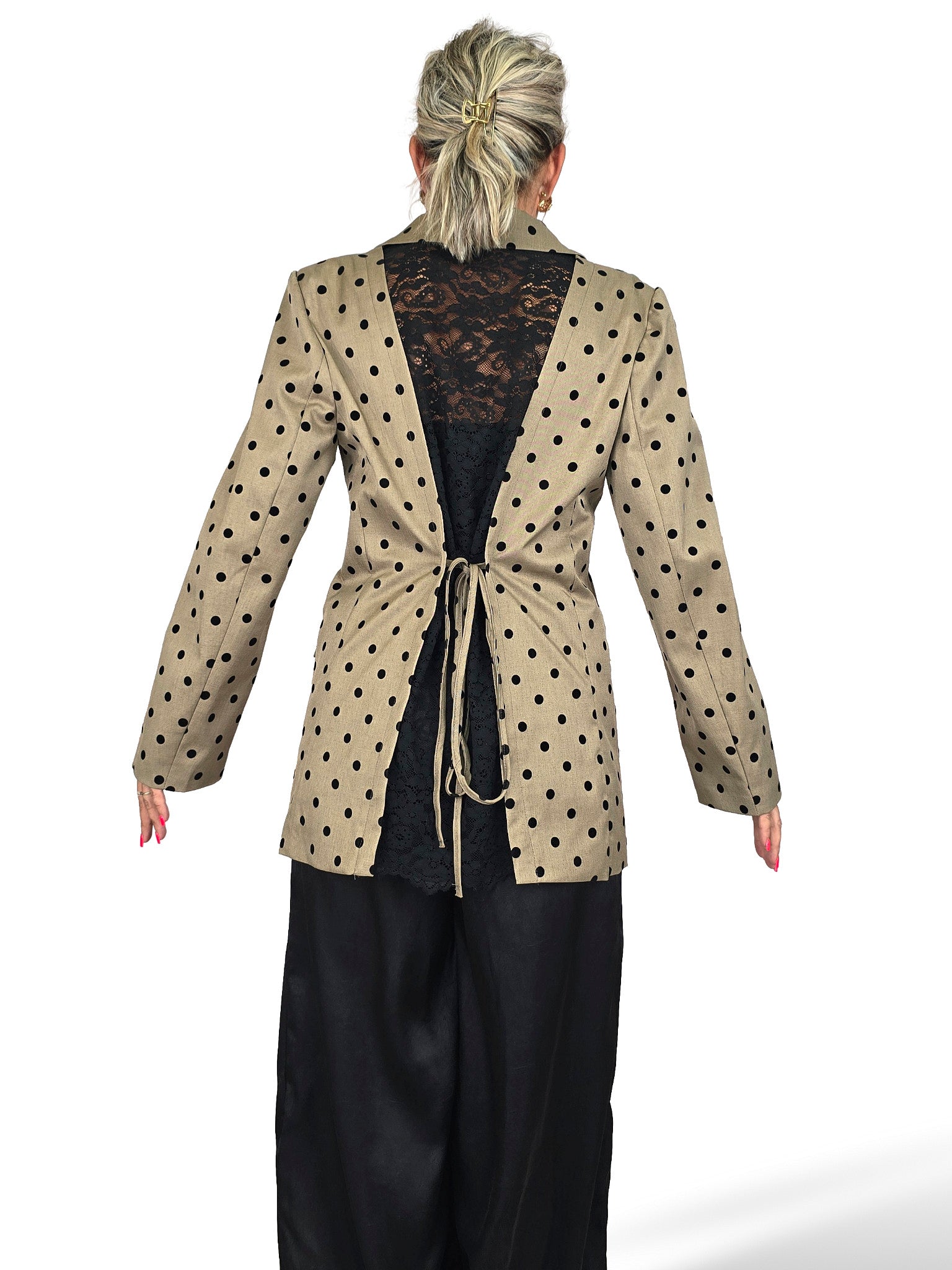 BLAZER LUNARES ENCAJE