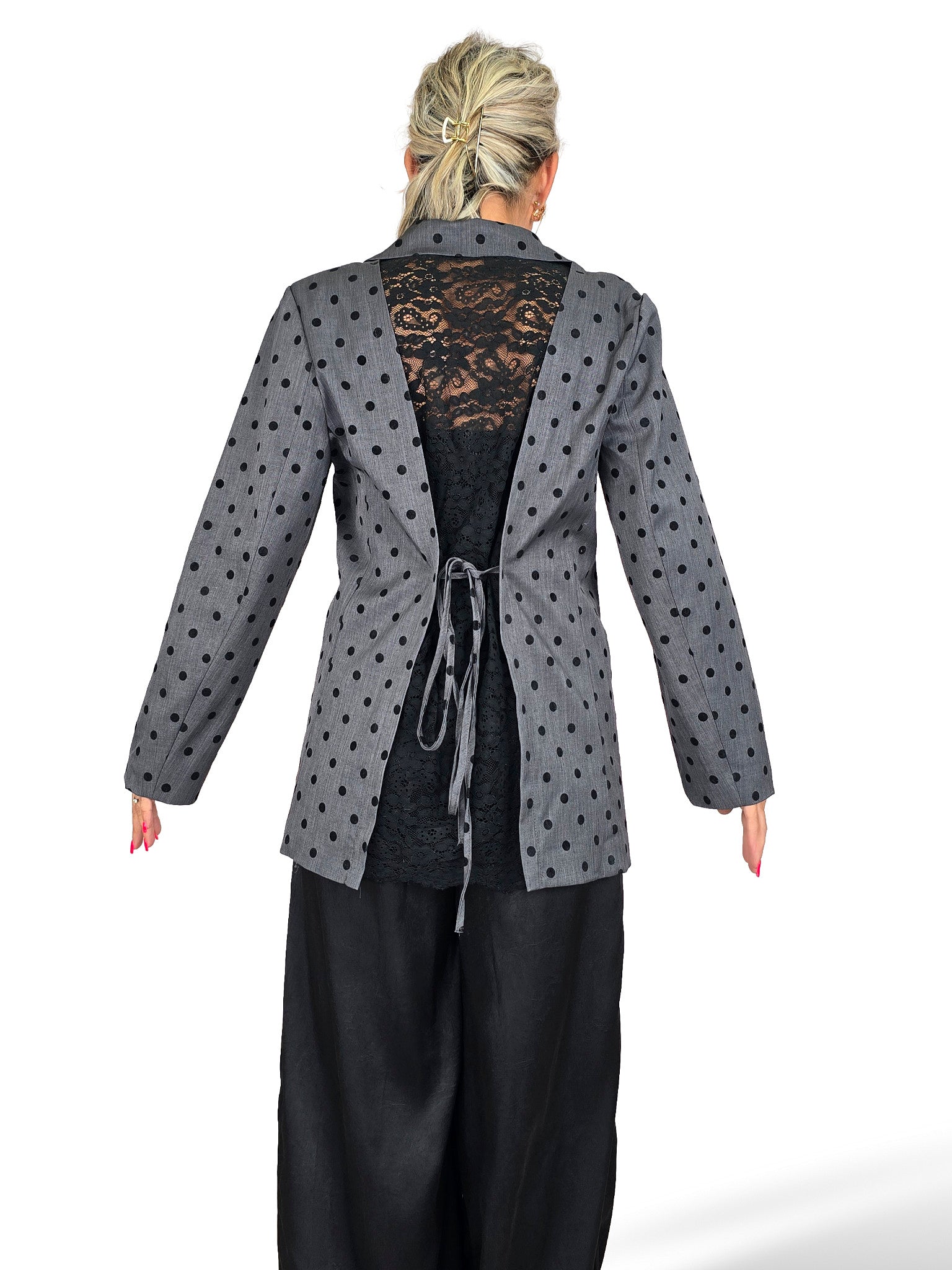 BLAZER LUNARES ENCAJE