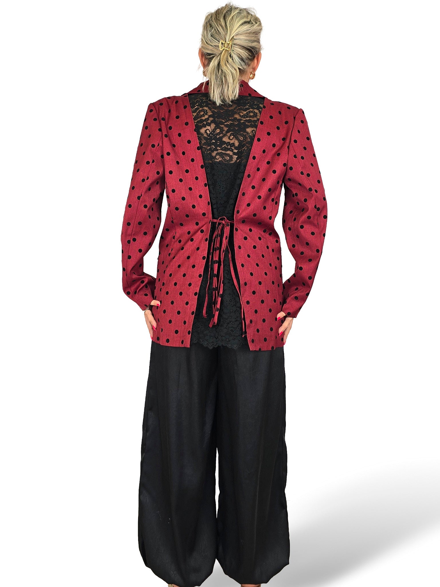 BLAZER LUNARES ENCAJE